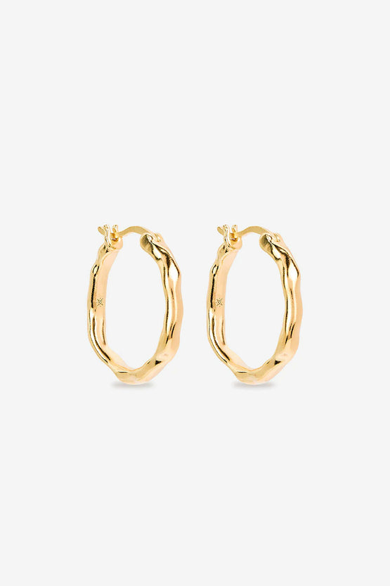 By Charlotte Lover Hoops - Gold