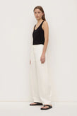 Assembly Loxley Cotton Blend Pant - White