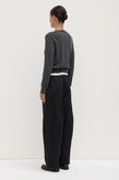 Assembly Loxley Cotton Blend Pant - Black