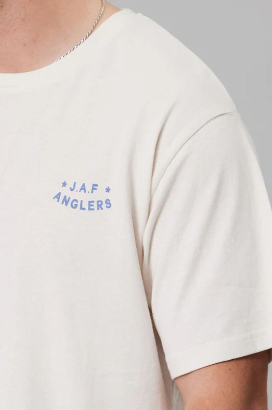 Just Another Fisherman Loyalty Tee - White