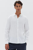 Assembly Casual Linen Shirt - White