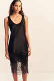 Shona Joy Lucia Lace Skirt - Black