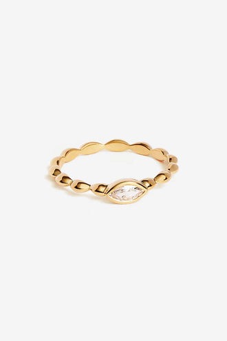 By Charlotte Lucky Eye Ring - Gold