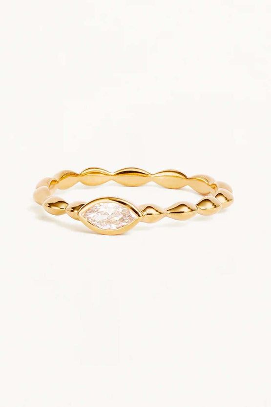 By Charlotte Lucky Eye Ring - Gold