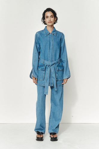 Marle Ludi Jacket - Vintage Blue