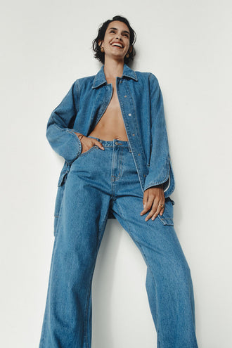 Marle Ludi Jacket - Vintage Blue