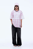 Ena Pelly Lunar Jersey - Pink Check