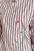 Damson Madder Lux Shirt - Garden Stripe