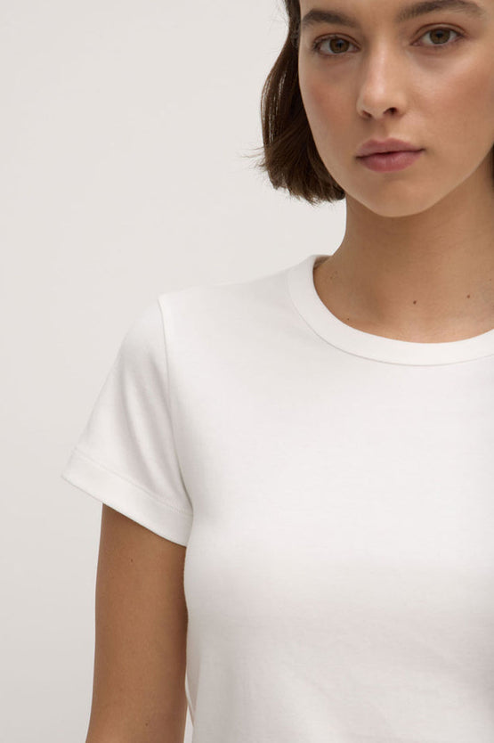 Assembly Lyla Cap Sleeve Tee - White