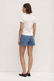 Assembly Lyla Cap Sleeve Tee - White