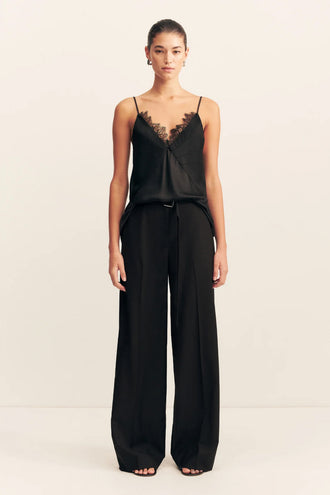 Shona Joy Maisie Lace Cami - Black