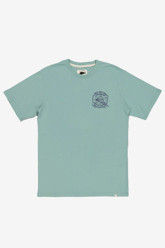 Just Another Fisherman Snapper Madness Tee - Blue Surf