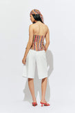 Ruby Madrid Halter Top - Liquorice Stripe
