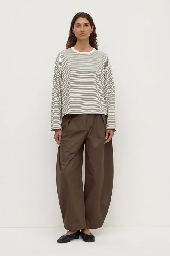 Assembly Malone Wide Sleeve Tee - Cream/Black