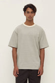 Assembly Malone Stripe Tee - Black/Cream