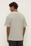 Assembly Malone Stripe Tee - Black/Cream
