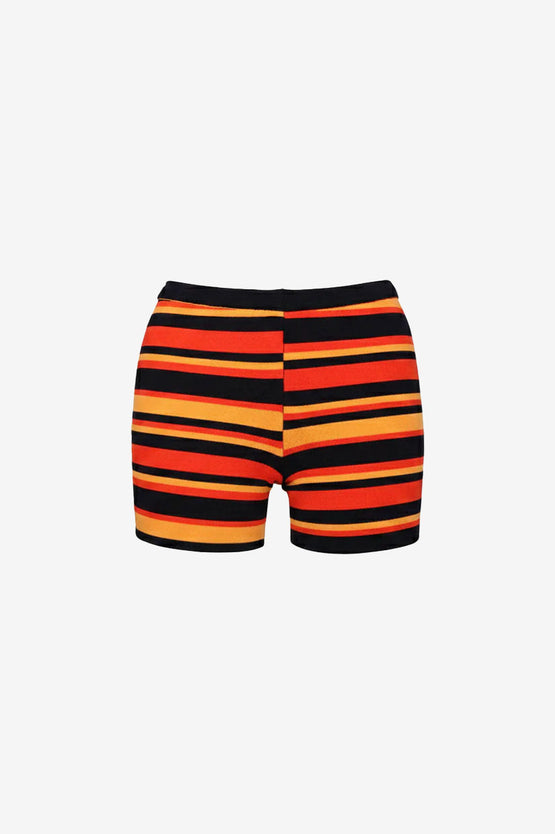 Ruby Marla Shorts - Tangerine Navy