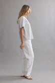 Caitlin Crisp Marina Tee - Grey Marle