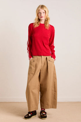 Damson Madder Mara Trouser - Sand