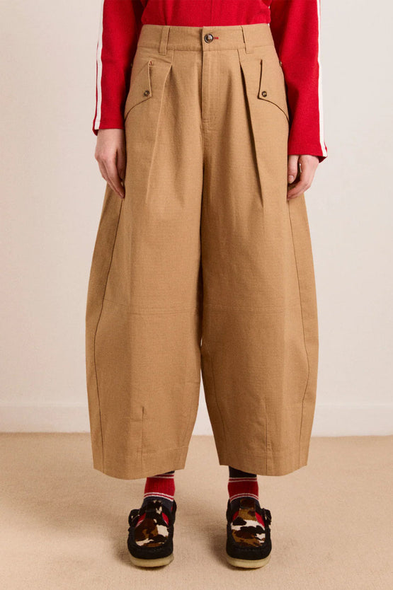 Damson Madder Mara Trouser - Sand