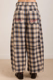 Damson Madder Mara Trouser - Blur Check