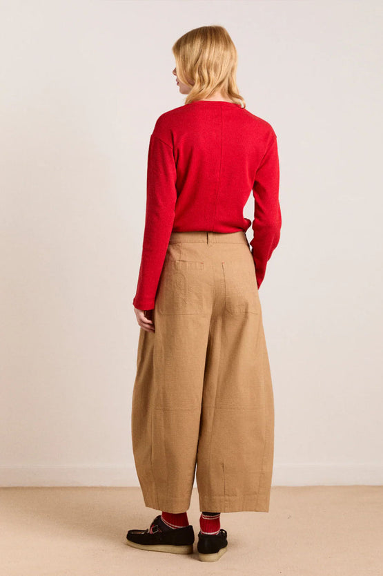 Damson Madder Mara Trouser - Sand