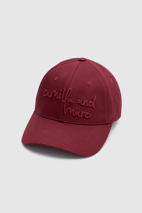 Camilla and Marc Maren Cap - Burgundy
