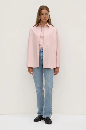 Assembly Marigold Poplin Shirt - Rose