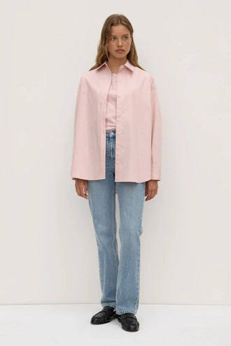 Assembly Marigold Poplin Shirt - Rose