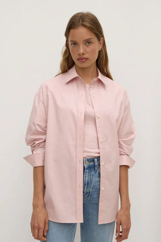 Assembly Marigold Poplin Shirt - Rose