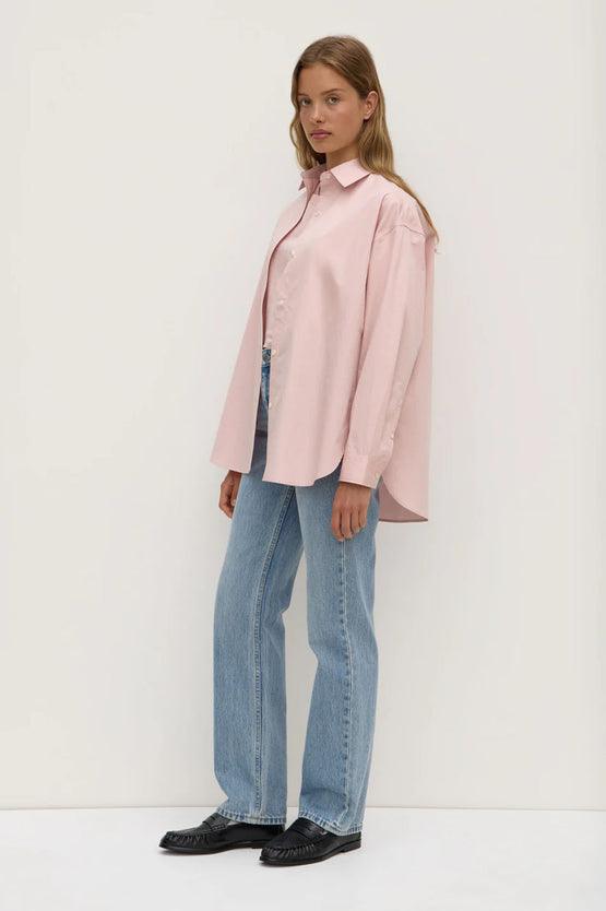 Assembly Marigold Poplin Shirt - Rose