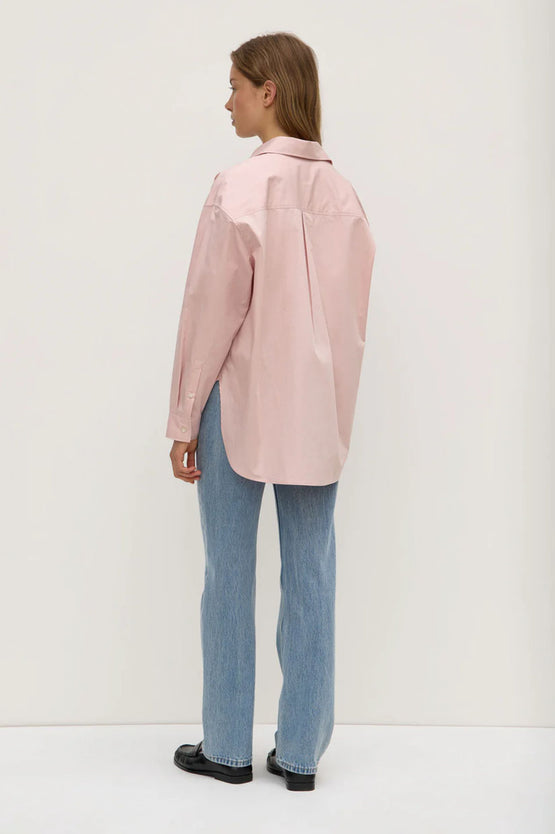 Assembly Marigold Poplin Shirt - Rose