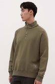 Norse Projects Marten Organic Zip - Green