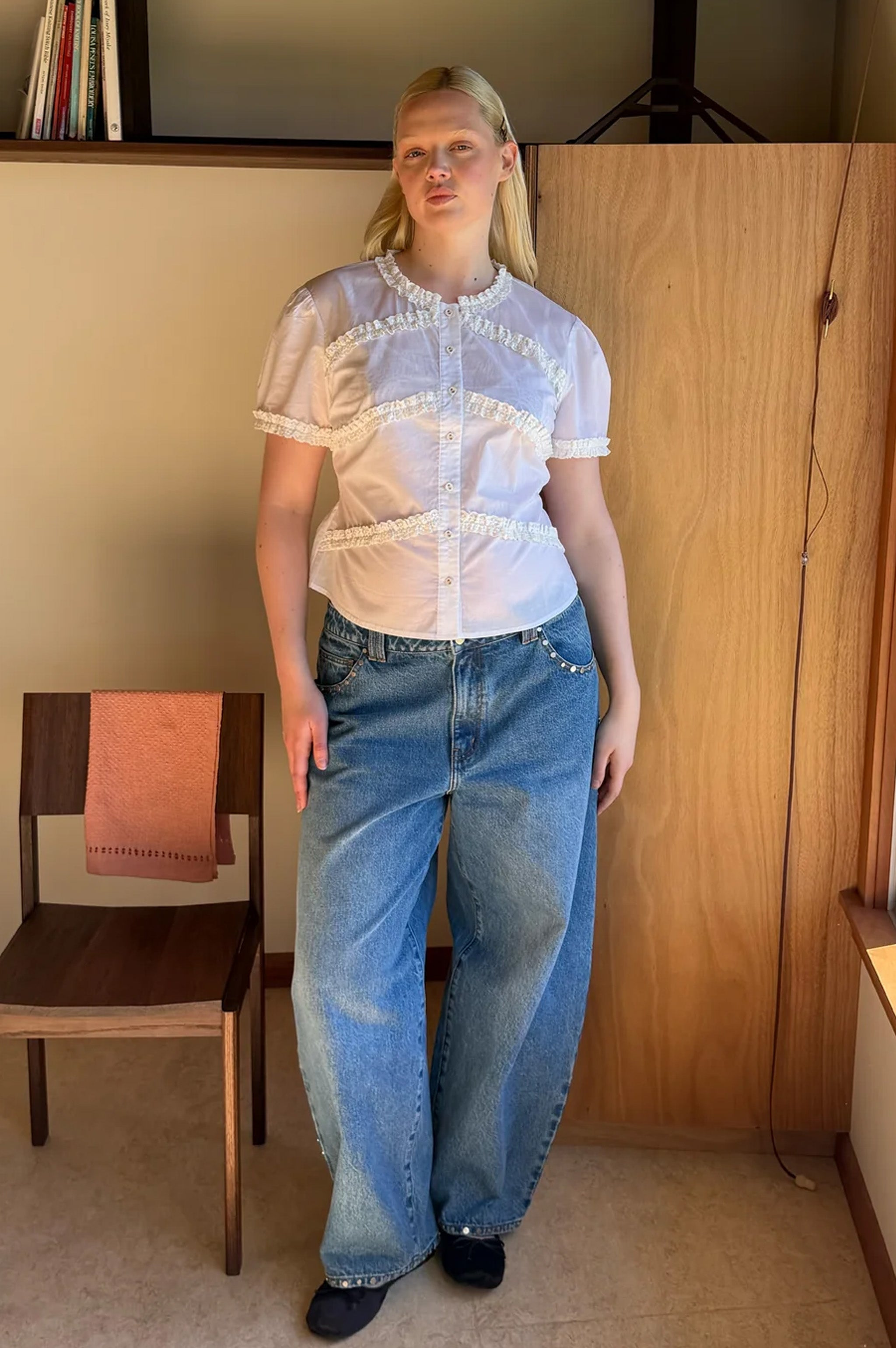 Ruby Martha Blouse - White