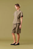Ruby Coco Short Sleeve Blazer - Martini