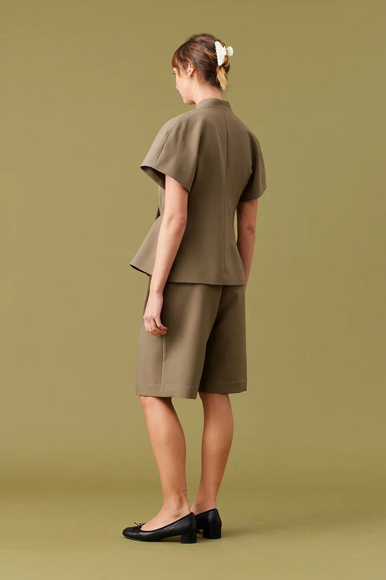 Ruby Coco Short Sleeve Blazer - Martini