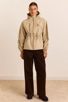 Damson Madder Matilda Raincoat - Gingham