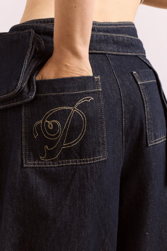 Damson Madder Mavi Ballon Jeans - Indigo