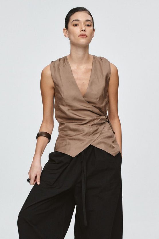 Marle Max Vest - Fennel Seed
