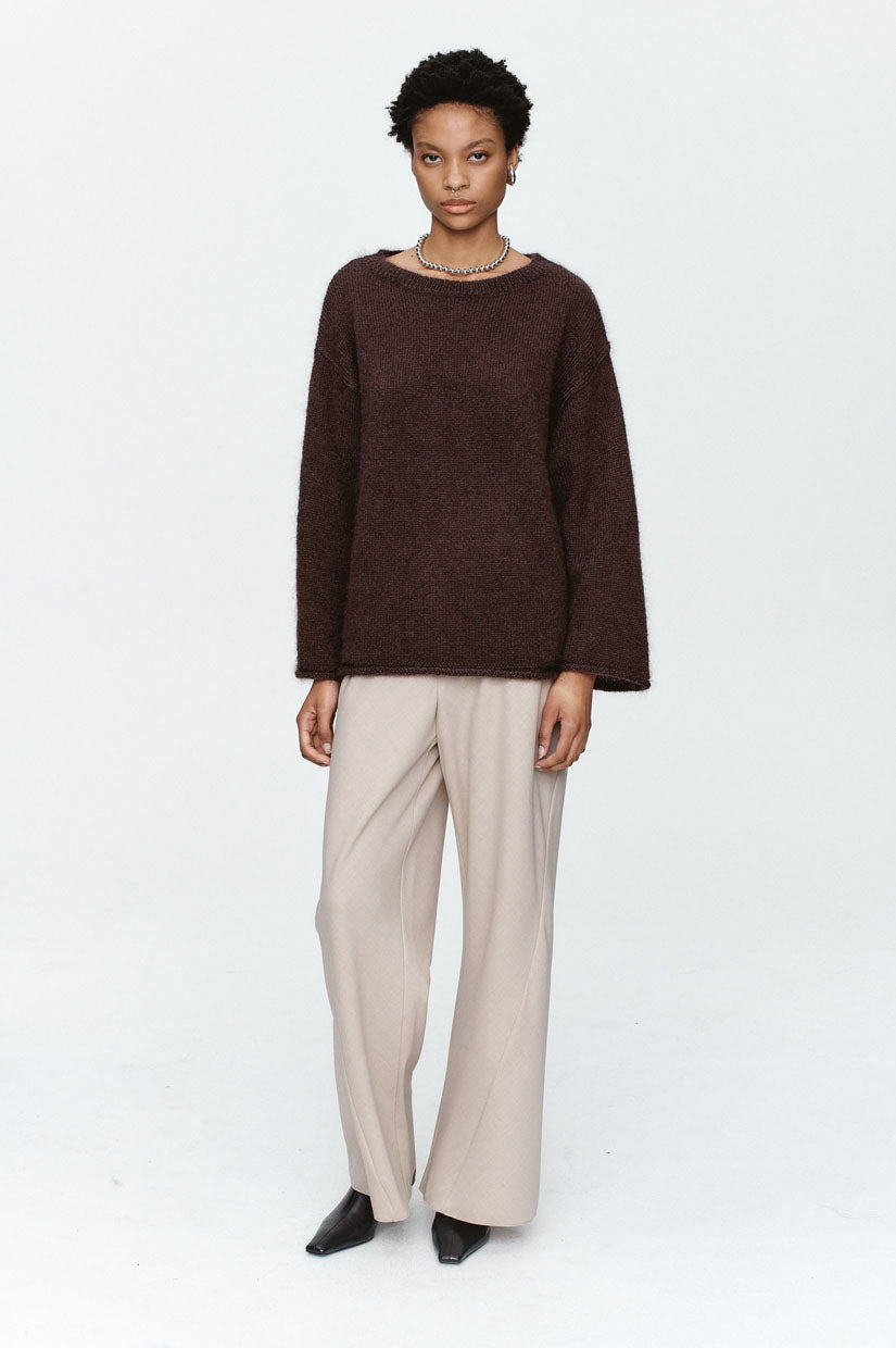 Marle Maye Jumper - Chocolate