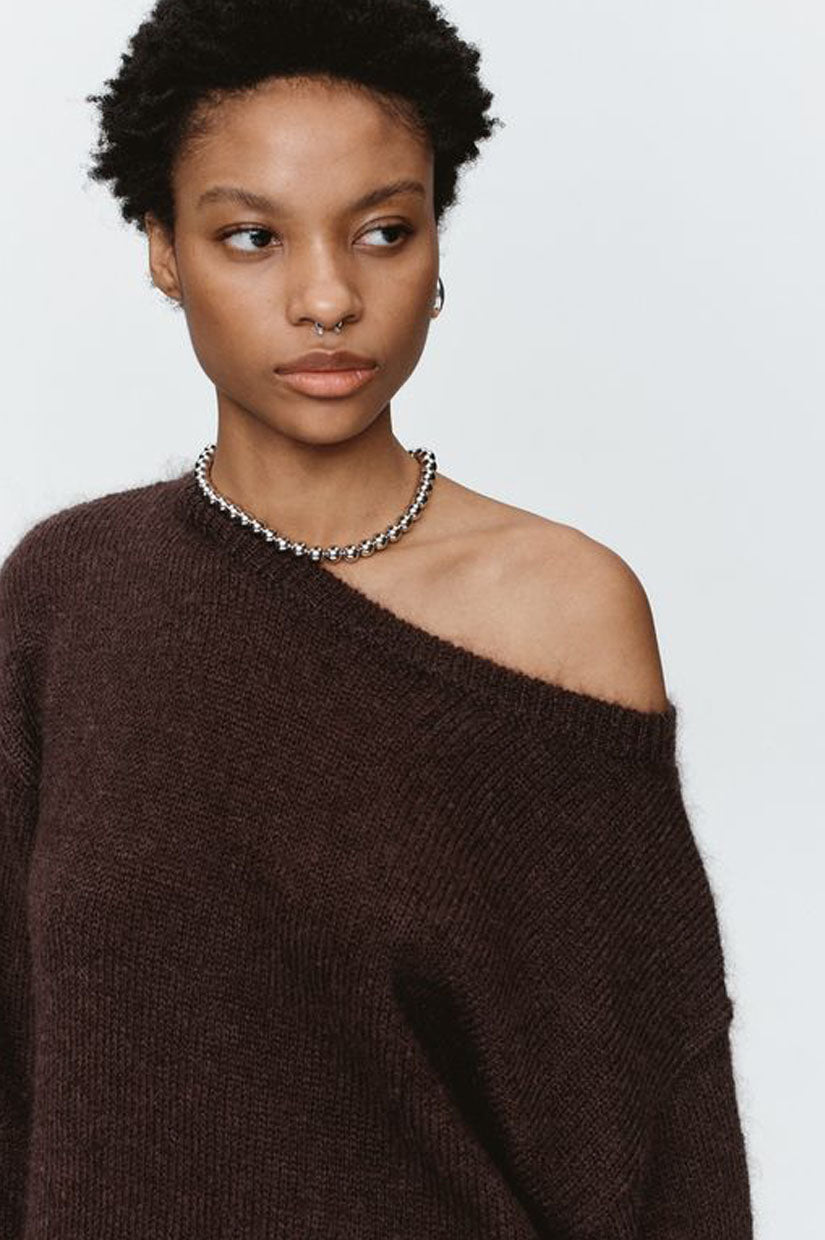 Marle Maye Jumper - Chocolate