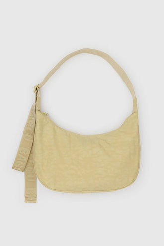 Baggu Medium Nylon Crescent Bag - Butter