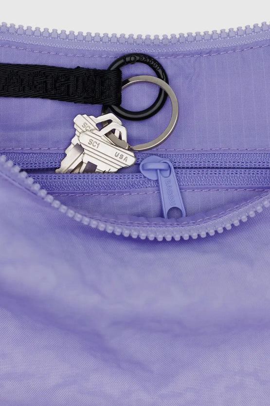 Baggu Medium Nylon Crescent Bag - Wisteria