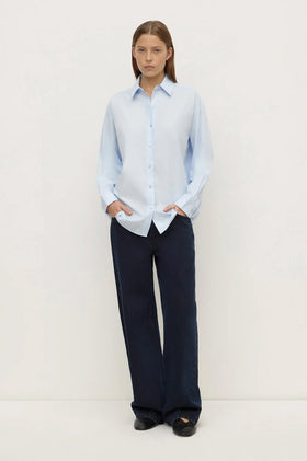 Assembly Micha Poplin Shirt - Powder