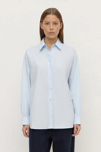 Assembly Micha Poplin Shirt - Powder
