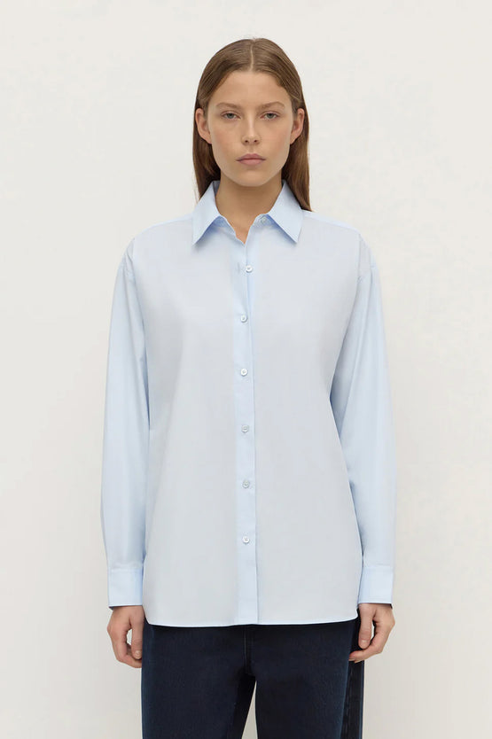 Assembly Micha Poplin Shirt - Powder