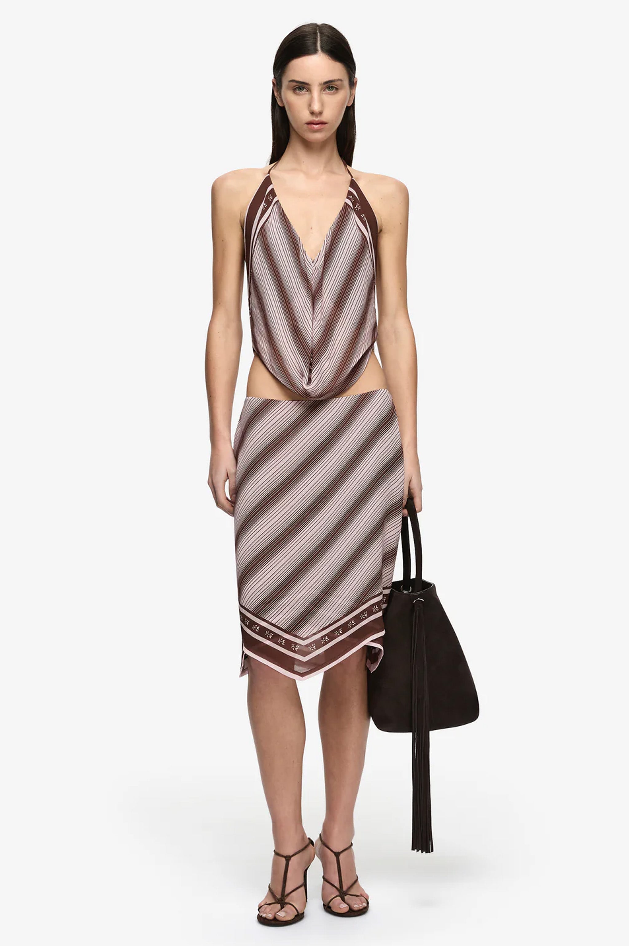 Bec & Bridge Evely Midi Skirt - Geo Print