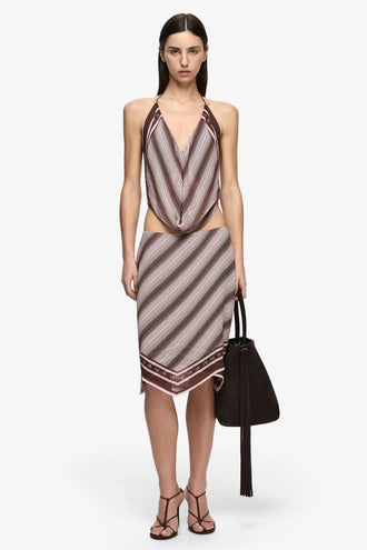 Bec & Bridge Evely Midi Skirt - Geo Print
