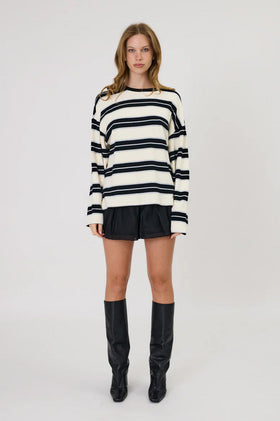 Remain Miller LS - Ivory/Black