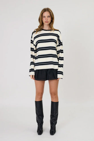 Remain Miller LS - Ivory/Black